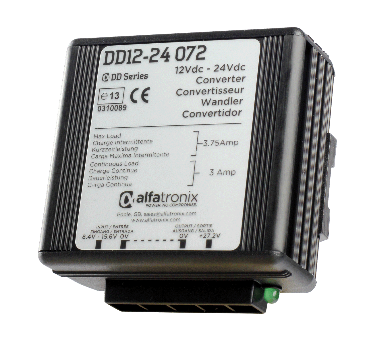 DC DC power supply stabilizer DD12-24-072